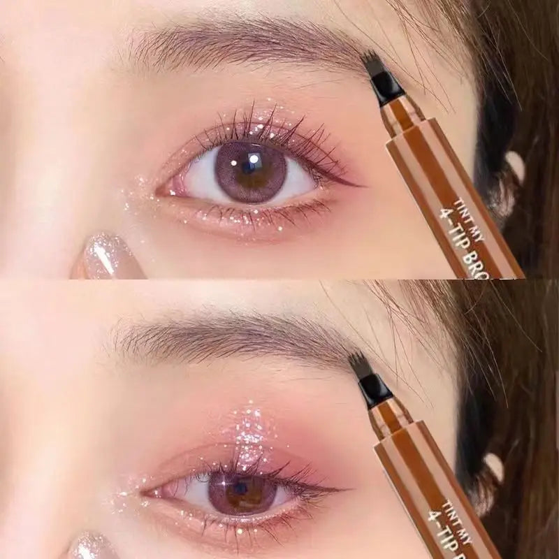4-Tip Eyebrow Pencil waterproof