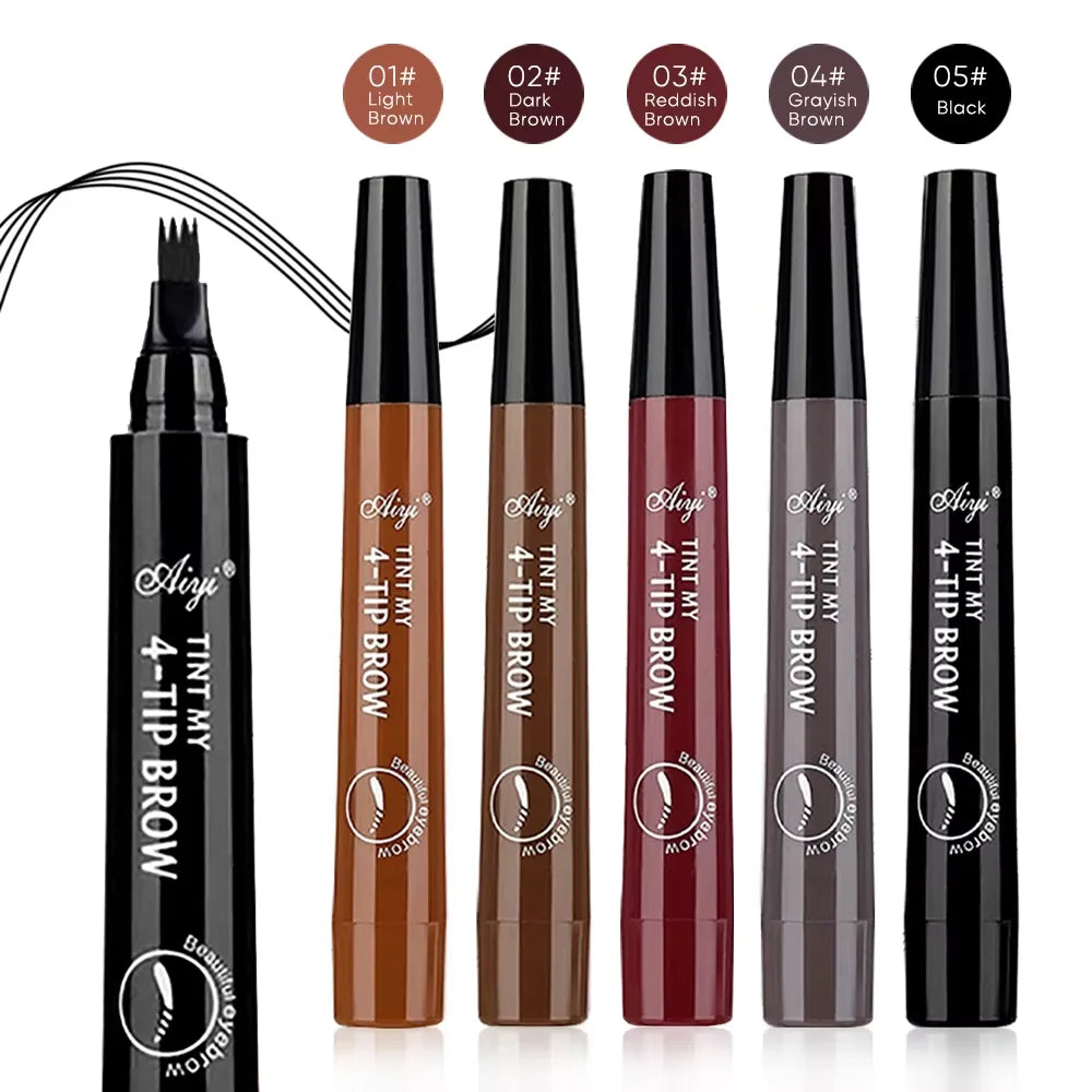 4-Tip Eyebrow Pencil waterproof